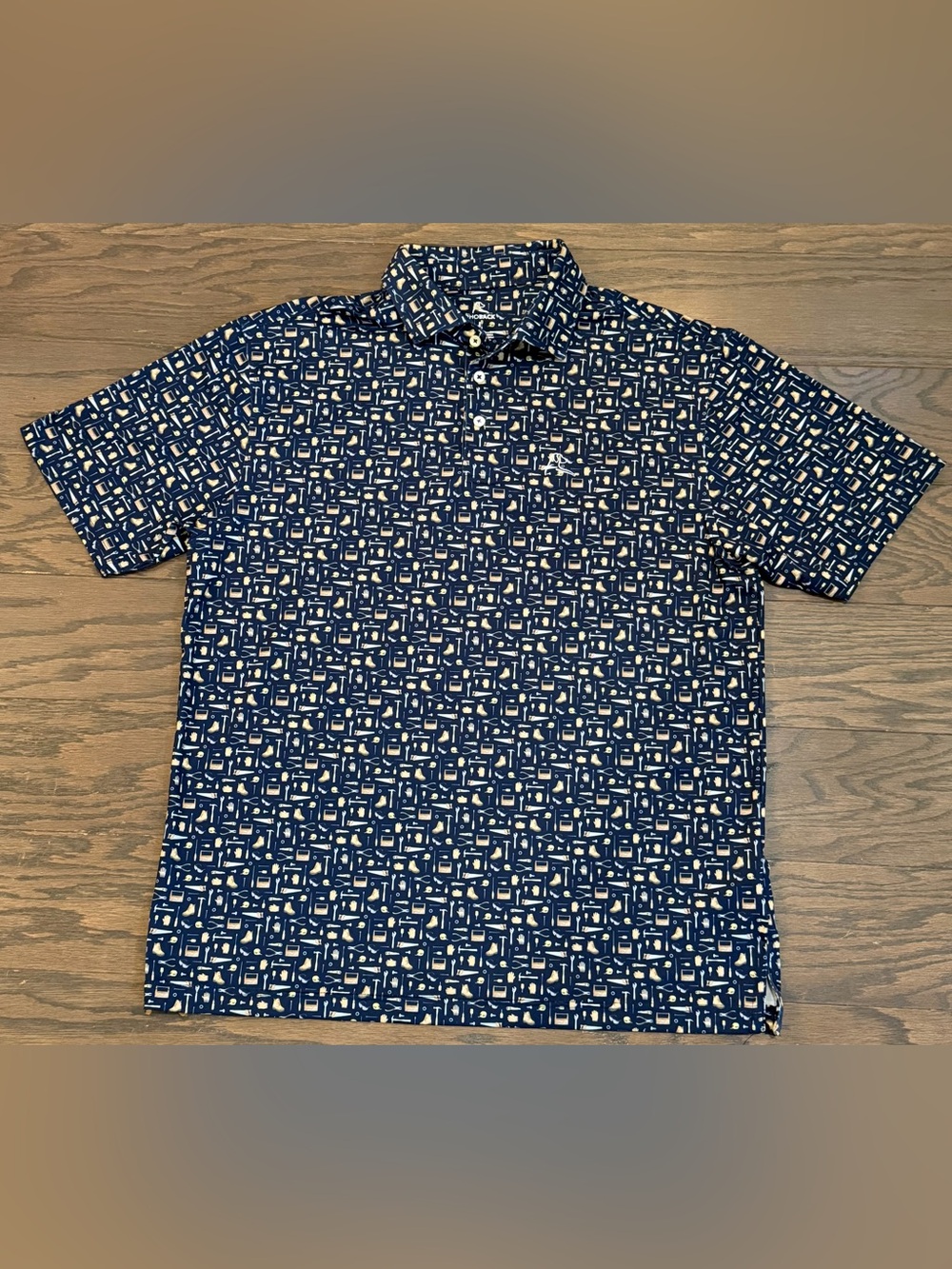 Rhoback “The Handyman” Men’s Performance Golf Polo - Size Large